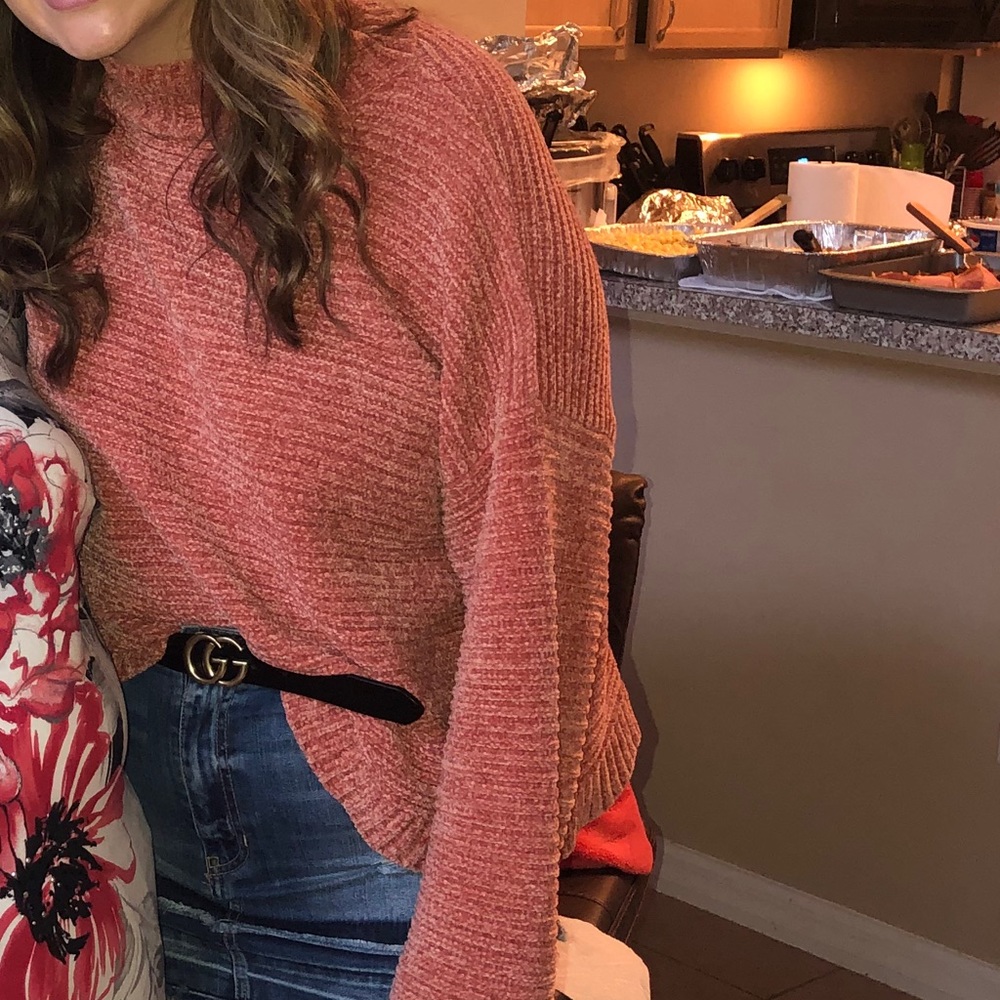 chenille sweater